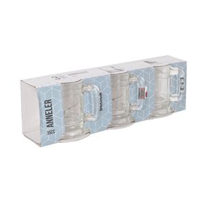SET 3 JARRITAS CON ASA 35CC ANNELER ARCOGLASS - 23213E-1