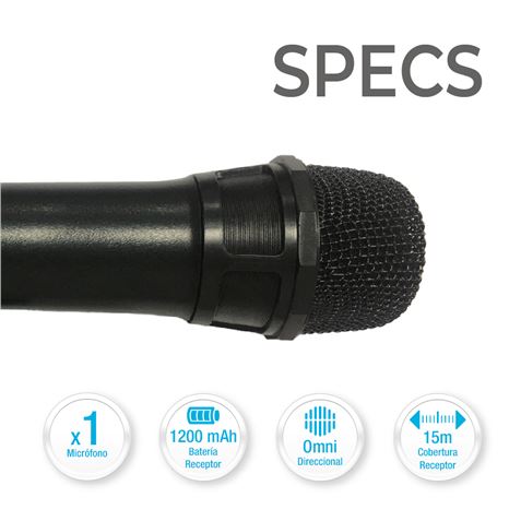 MICROFONO INALAMBRICO MICONE BIWOND - BW0045-1