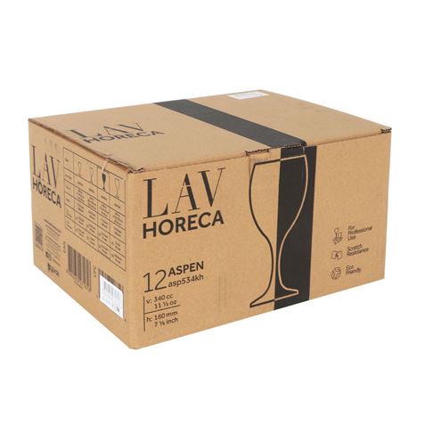SET 12 COPA DE AGUA 34CL ASPEN LAV HORECA - LH-ASP534-1