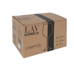 SET 12 COPAS VINO 395ML VALENCIA LAV HORECA - LH-VLC539R-1