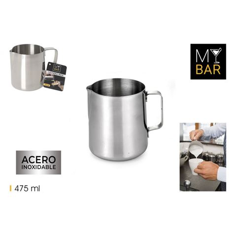 LECHERA PARA HOSTELERIA ACERO INOX 475ML QUTTIN - BQ01019972666-1