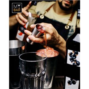 VASO MEDIDOR COCTELERIA ACERO INOX 15/30 ML MY BAR - BQ01019977490-1
