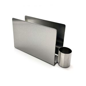 SERVILLETERO HOSTELERIA INOX CON PALILLERO MY BAR - BY01011078817