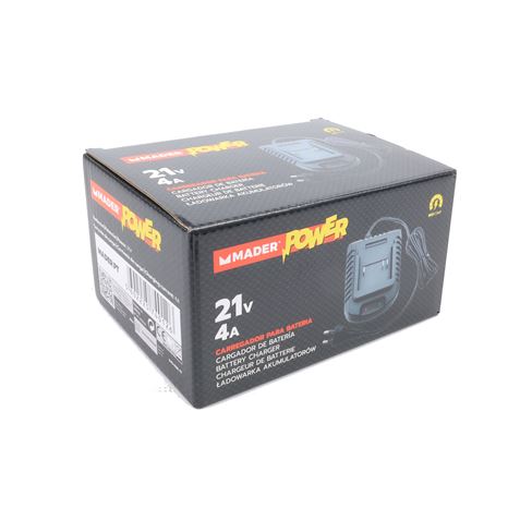 CARGADOR RAPIDO DE BATERIAS MADER POWER 21V 4AH - 74012-1