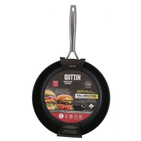 SARTEN ALUMINIO FORJADO FULL INDUCCION 30CM SPIRAL QUTTIN - QT-878SP030