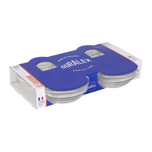 SET 4 BOL APILABLES 350 ML TRANSPARENTES - T49-2020AC