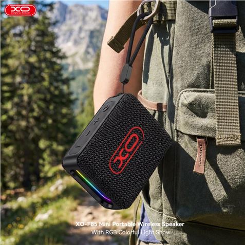 ALTAVOZ BLUETOOTH PORTATIL CON RGB F85 XO