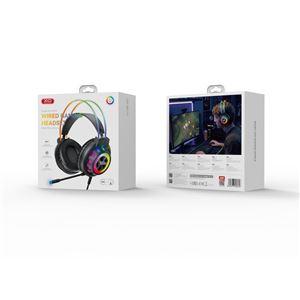 AURICULAR GAMING DIADEMA CON CABLE NEGRO G10 XO - XOGE10BK-1
