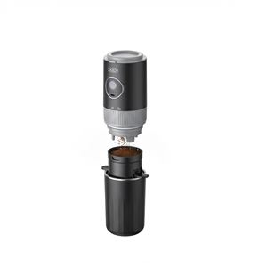 CAFETERA PORTATIL CON MOLINILLO Y TERMO NEGRA KR1 XO - XOKR1