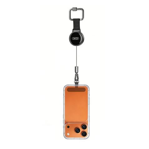 LLAVERO MOSQUETON RETRACTIL PARA SMARTPHONE SF16 XO