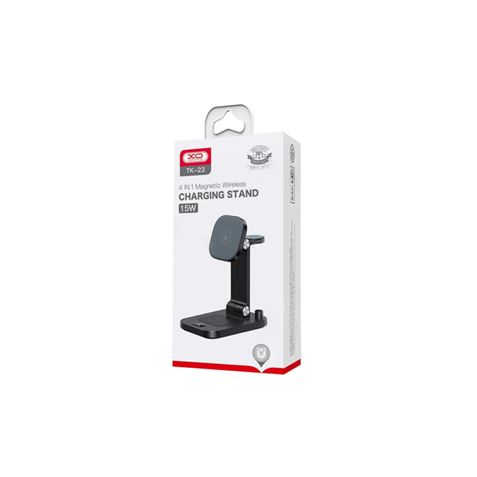SOPORTE CARGA INALAMBRICA MULTIPLE 4 EN 1 TK23 XO - XOKT23-5