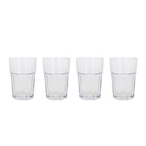 SET 4 VASOS VIDRIO 365CC ARAS LAV - ZA20067R-1