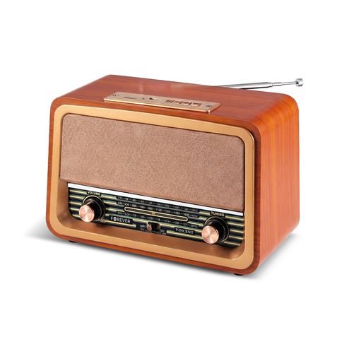 RADIO VINCENT AM/FM JB-120 BT USB 1200MAH FOREVER - RTV222462