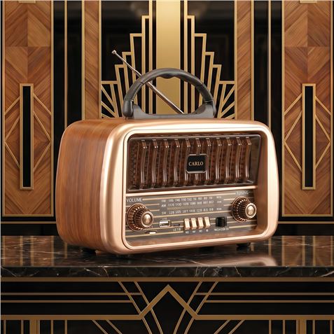 RADIO CARLO AM/FM JB-105 T USB 1200MAH FOREVER - RTV222463-1
