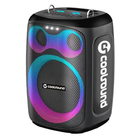 ALTAVOZ KARAOKE PORTATIL COOLSOUND BLAST 8" 300W NEGRO - CS0300-1