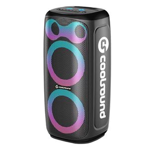 ALTAVOZ KARAOKE PORTATIL COOLSOUND BLAST PUMP 2X6.5" 350W NEGRO - CS0301-1