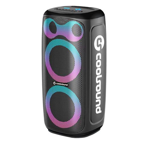 ALTAVOZ KARAOKE PORTATIL COOLSOUND BLAST PUMP 2X6.5" 350W NEGRO - CS0301-1