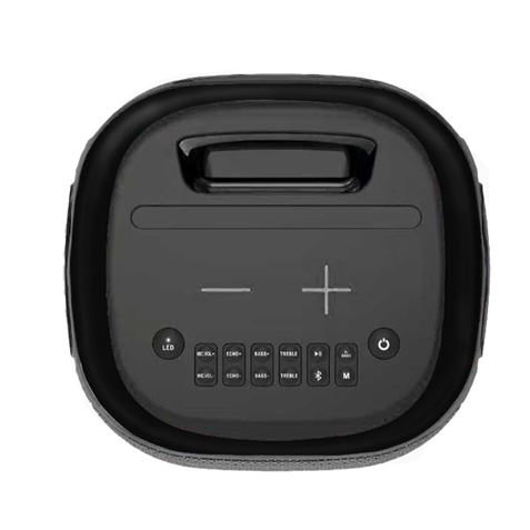 ALTAVOZ KARAOKE PORTATIL COOLSOUND BLAST PUMP 2X6.5" 350W NEGRO - CS0301-2