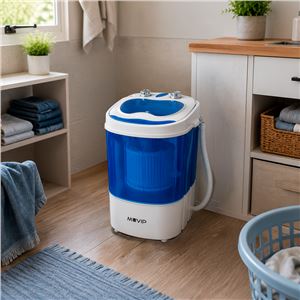 LAVADORA PORTÁTIL 3KG 220V 150W CON FUNCIÓN CENTRIFUGADO MUVIP - MV0706-5