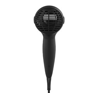 SECADOR DE PELO MURAL NEGRO CON SOPORTE PARED 2200W MUVIP - MV0707-2