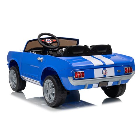 COCHE INFANTIL A BATERIA CON CONTROL REMOTO FORD MUSTANG SHELBY GT350 AZUL - 33047-3