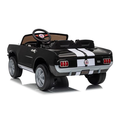 COCHE INFANTIL A BATERIA CON CONTROL REMOTO FORD MUSTANG SHELBY GT350 NEGRO - 33048-3