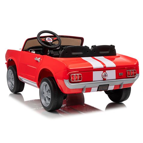 COCHE INFANTIL A BATERIA CON CONTROL REMOTO FORD MUSTANG SHELBY GT350 ROJO - 33050-3