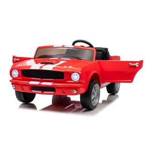 COCHE INFANTIL A BATERIA CON CONTROL REMOTO FORD MUSTANG SHELBY GT350 ROJO - 33050-4