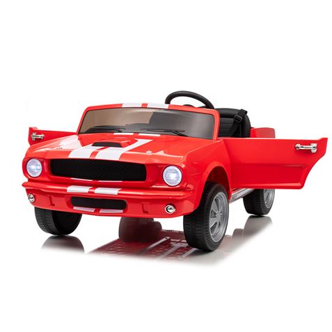 COCHE INFANTIL A BATERIA CON CONTROL REMOTO FORD MUSTANG SHELBY GT350 ROJO - 33050-4