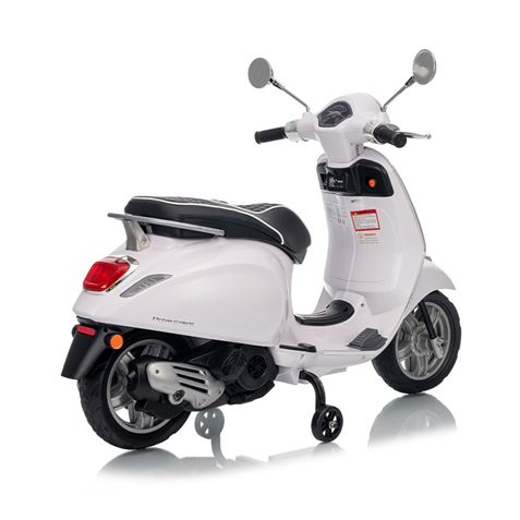 MOTO INFANTIL A BATERIA VESPA PRIMAVERA BLANCA - 33018-4