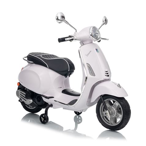 MOTO INFANTIL A BATERIA VESPA PRIMAVERA BLANCA - 33018-7