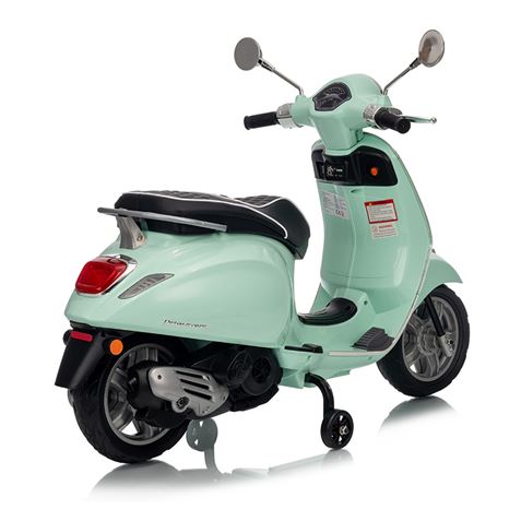MOTO INFANTIL A BATERIA VESPA PRIMAVERA VERDE - 33019-3