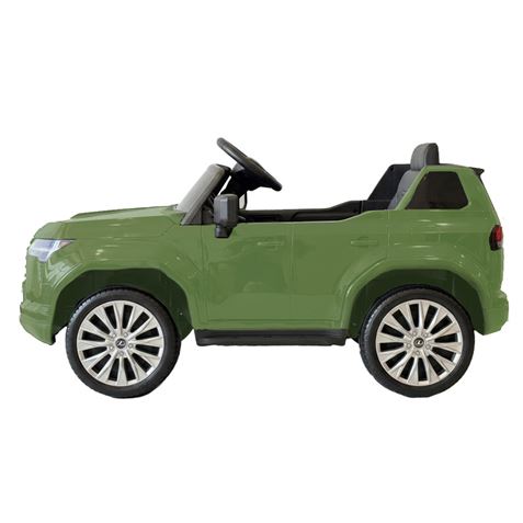 COCHE INFANTIL A BATERIA CON CONTROL REMOTO LEXUS GX550 VERDE - 33023-3