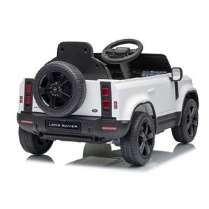COCHE INFANTIL A BATERIA CON CONTROL REMOTO LAND ROVER DEFENDER BLANCO - 33026-5