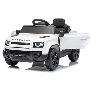 COCHE INFANTIL A BATERIA CON CONTROL REMOTO LAND ROVER DEFENDER BLANCO - 33026-6