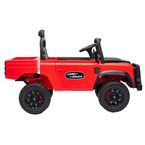 COCHE INFANTIL A BATERIA CONTROL REMOTO LAND ROVER DEFENDER CLASSIC ROJO - 33030-3