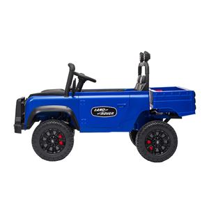 COCHE INFANTIL A BATERIA CONTROL REMOTO LAND ROVER DEFENDER CLASSIC AZUL - 33031-2