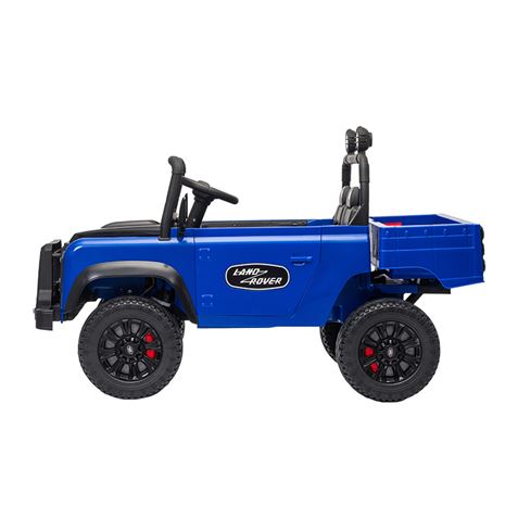 COCHE INFANTIL A BATERIA CONTROL REMOTO LAND ROVER DEFENDER CLASSIC AZUL - 33031-2