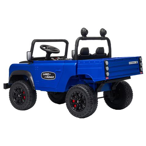 COCHE INFANTIL A BATERIA CONTROL REMOTO LAND ROVER DEFENDER CLASSIC AZUL - 33031-3