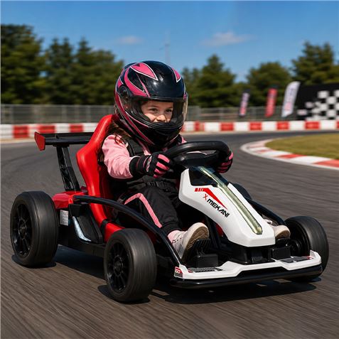 KART A BATERIA RIDE ON DRIFT BLANCO - 33033-3