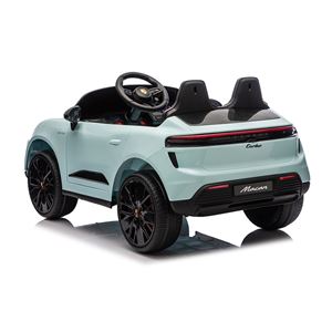 COCHE INFANTIL A BATERIA CON CONTROL REMOTO PORSCHE MACAN CELESTE - 33038-4
