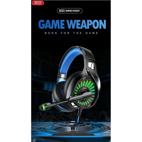 AURICULAR GAMING GM03 ILUMINACIÓN LED XO - XOGM03-2