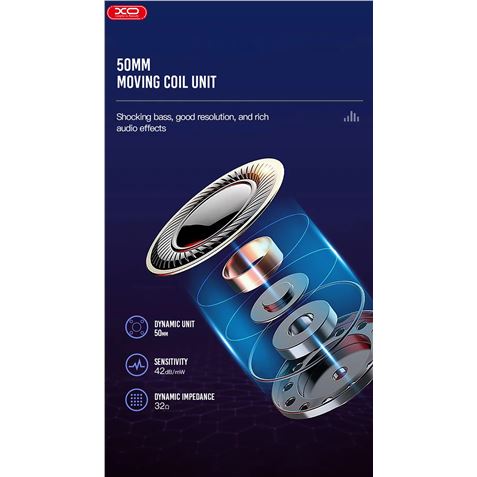 AURICULAR GAMING GM03 ILUMINACIÓN LED XO - XOGM03-3