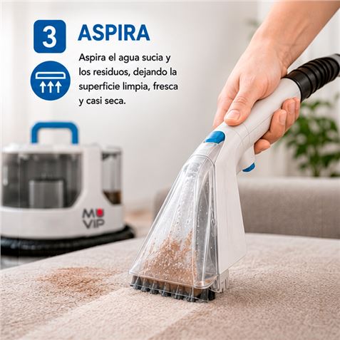 ASPIRADORA DE TAPICERÍAS 650W MUVIP - MV0698-6