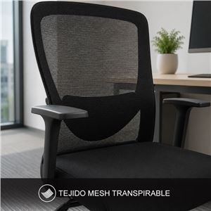 SILLA OFICINA GAMA ACOMODA WORK AIR CROMAD - CR1255-6