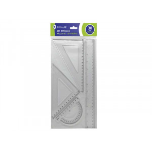 PACK REGLAS DE DIBUJO | ESCUADRA,...