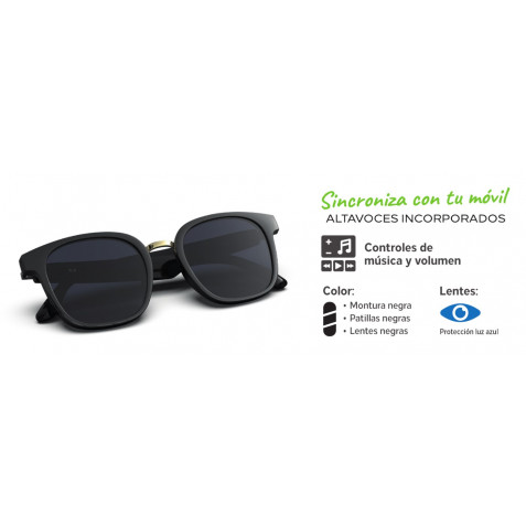 GAFAS BLUETOOTH CON AUDIO-X Y APP...