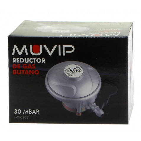 REDUCTOR DE GAS BUTANO 30MBAR MUVIP
