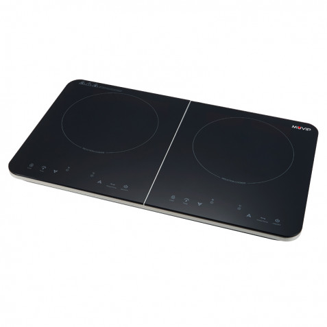 COCINA DE INDUCCIÓN 2 FUEGOS 3500W MUVIP