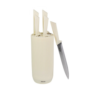 SET 5 CUCHILLOS ACERO INOXIDABLE +...